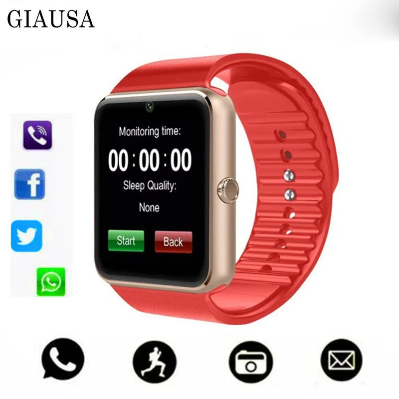 GT08 Смарт-часы для Apple Watch мужчин и женщин Android наручные часы умная электроника