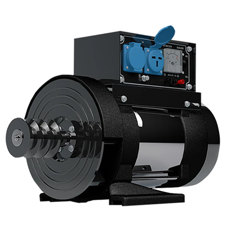 Small Generator 10KW Single-phase Motor Diesel/gasoline Generator Set All Copper Inner Core Portable