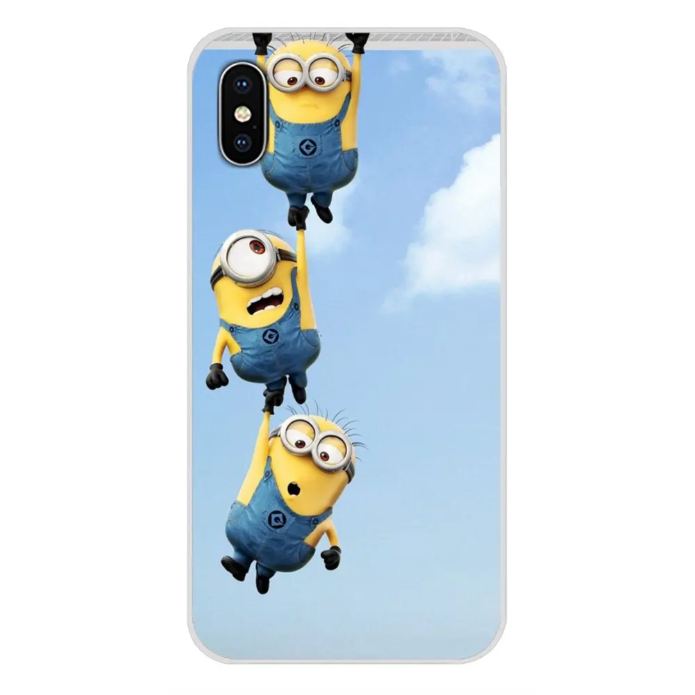 Забавные 3D с рисунками из мультфильма про миньонов для LG G3 G4 мини G5 G6 G7 Q6 Q7 Q8 Q9 V10 V20 V30 X Мощность 2 3 K10 K4 K8 прозрачный мягкий ТПУ чехол - Цвет: images 8