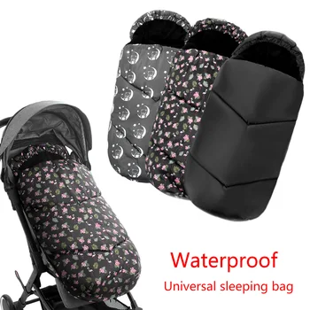 

Universal Winter Sleepsacks Baby Stroller Footmuff Cover Thick Warm Sleeping Bag Baby Stroller Accessories For Yoya Yoyo