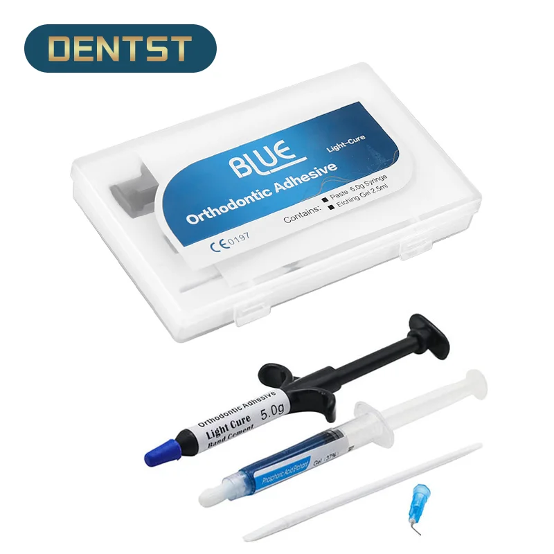 Orthodontic Blue Adhesive Bonding Glue For Mini Ortodoncia Accessories