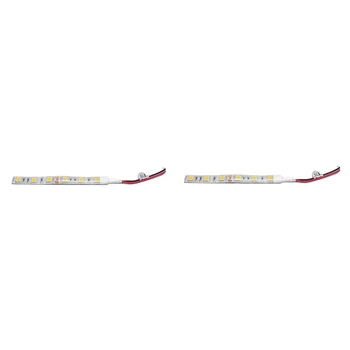 

10 Pcs 10cm Waterproof 5050 Led Strip Lights Dc 12V Caravan Boat Car, 5 Pcs White & 5 Pcs Red