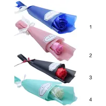 1 шт. розы мыло цветы креативный Романтический реквизит для фотографий на день рождения Свадебный орнамент сувениры на День Святого Валентина подарок на день матери Подарки