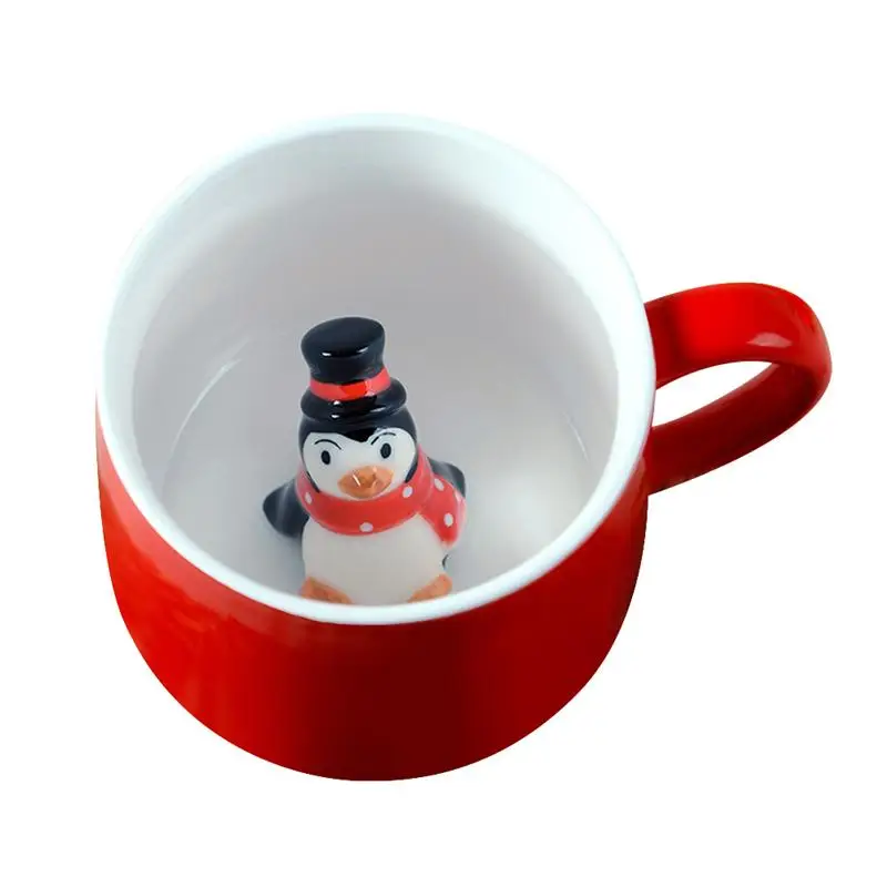 

1 Pc Coffee Cup 3D Cute Cartoon Ceramics Three-dimensional Animal Tea Cup Lovely Cup Coffee Mug for Kitchen Home Office