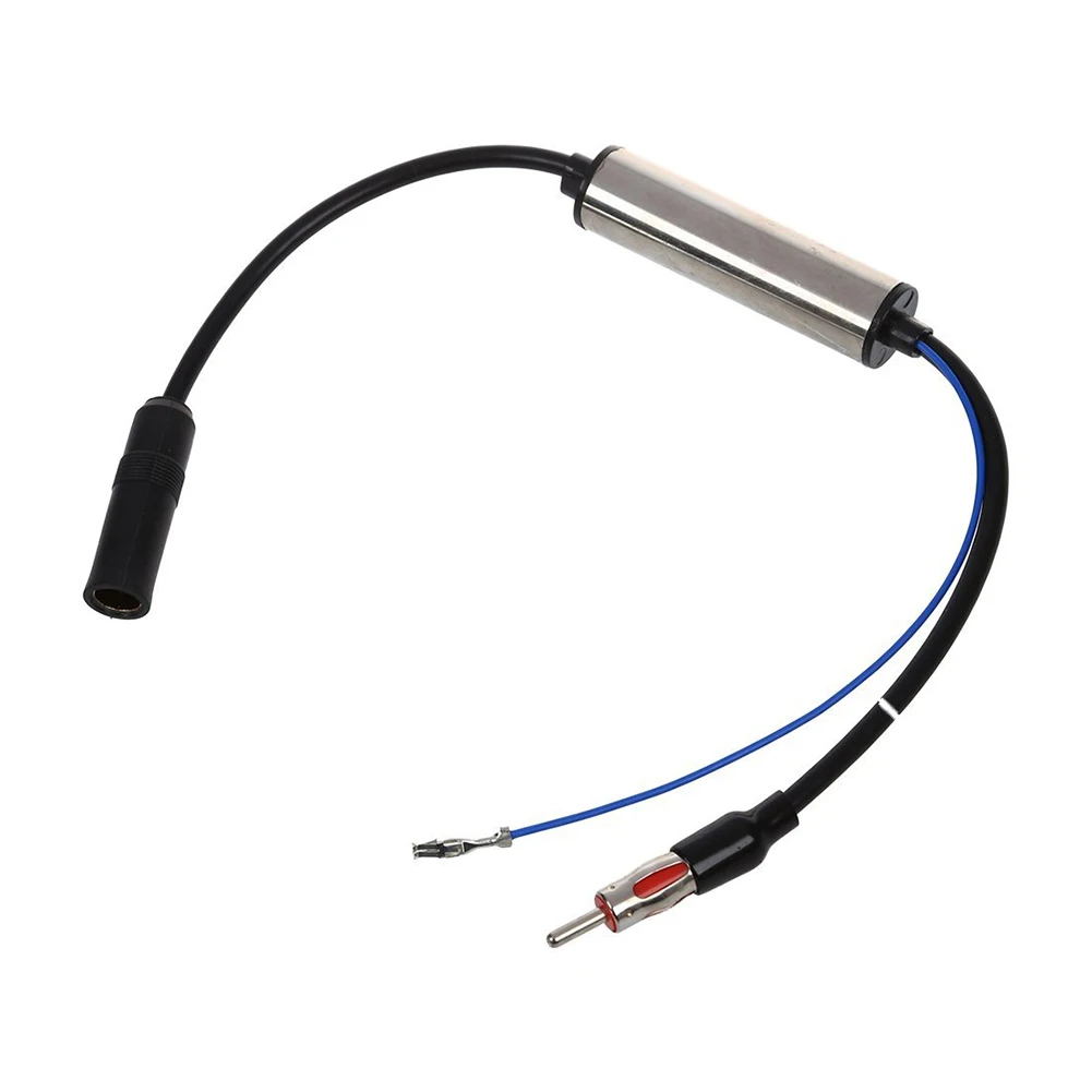 12V Встроенная автомобильная антенна радио AM amp FM Усилитель сигнала Усилитель провода