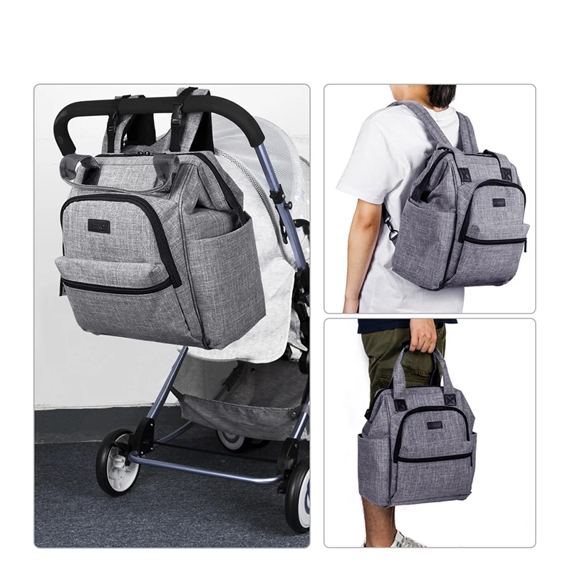 Водонепроницаемая сумка для подгузников для мам, рюкзак для подгузников для мам, органайзер для детских колясок, сумка для пеленания для мам Luiertas