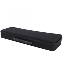 Чехол для удочки EVA черный Твердый чехол губка переносная уличная удочка для удочки сумка для хранения аксессуаров многофункциональная