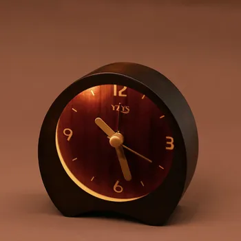 

Mini Alarm Clock Wood Kids Kawaii Novelty Sonic Sunrise Alarm Clock Bedside Wireless Char Table Sveglia Desk Decoration XX60AC