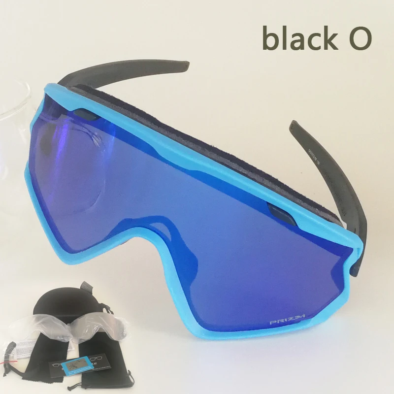 WindJackete o Брендовые мужские солнцезащитные очки для верховой езды, зеркальные лыжные очки, очки для велоспорта, очки для спорта на открытом воздухе, 9418 prizm box - Цвет: 9418-blue