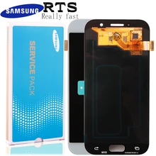 5," Сменный ЖК-дисплей с рамкой для Samsung Galaxy A5 A520 A520F кодирующий преобразователь сенсорного экрана в сборе