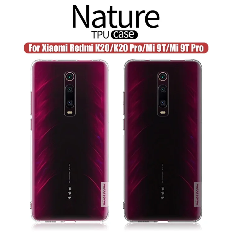 Для Xiaomi mi 9T Pro чехол Nillkin серии Nature прозрачный мягкий TPU чехол для Xiaomi Redmi K20 mi9T mi 9T Pro Чехол