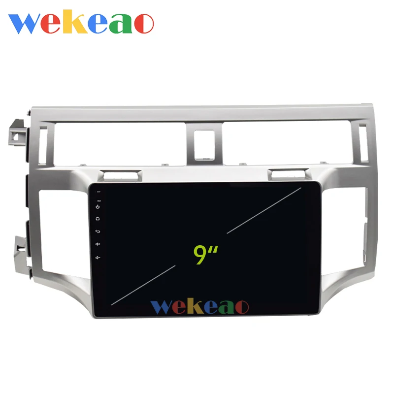  Wekeao Touch Screen 9'' Android 9.0 Car Radio Automotivo Car Dvd Player For Toyota Avalon Android A