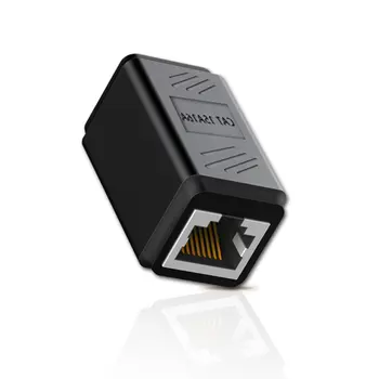 

RJ45 Connector Cat7/6 Ethernet Adapter Network Extender Convertor Extension Cable for Ethernet Cable Female to Female Stock
