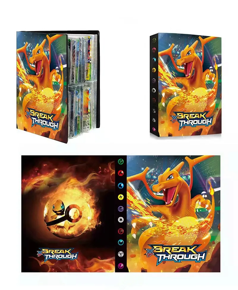 Takara tomy 240 pçs pokemon cartões álbum livro legal cartão de jogo mega  ex coleção fichário anime dos desenhos animados pokémon mewtwo pasta  brinquedos - AliExpress