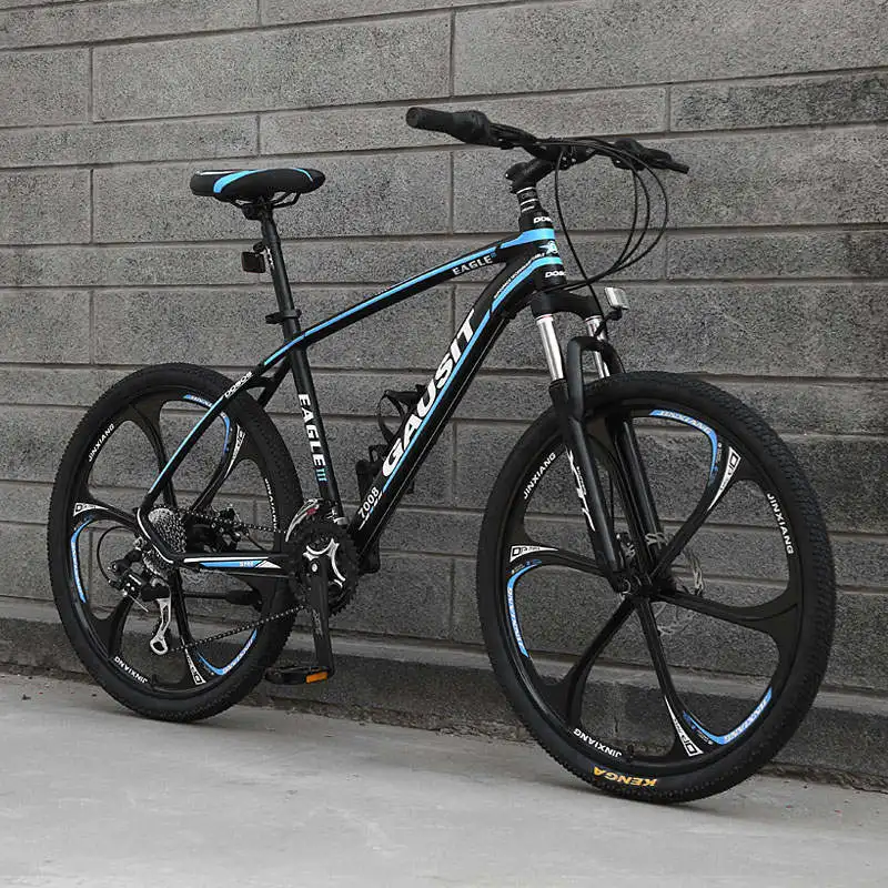 3 Cutter black blue Руль для горного велосипеда Алюминий сплав рама 26 дюймов гидравлические дисковые тормоза SHIMAN0 30 Скорость велосипедные шлемы для спорта на открытом воздухе, для велоспорта Bicicleta - Цвет: 3 Cutter black blue