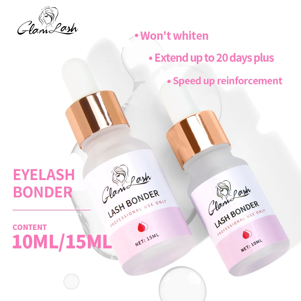 Glamlash 10ml 15ml Lashes Super Bonder For Eyelash Extension Bonder 