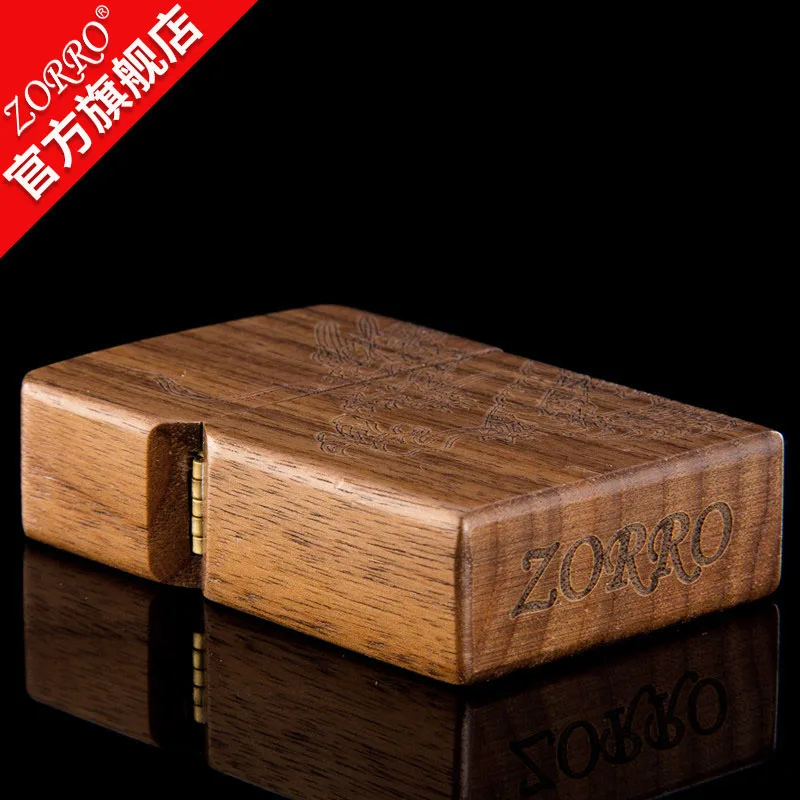 Zorro kerosene lighter, dragon wood limited edition, personality creative men's lighter gift gift to send boyfriend father