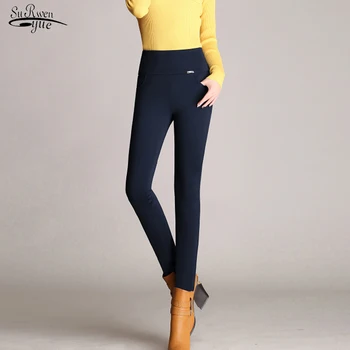 

Pantalon Femme Plus Size Pencil Pants Women 19 New Women Skinny High Waist Pants Female Trousers High Stretch Leggings 7228 50