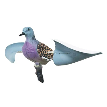 

Lifelike Pests Control With Wing Flying Garden Decoration Ornament Bait Bird Shaped Simulation Hunting Decoy Non Toxic Scarer 3D