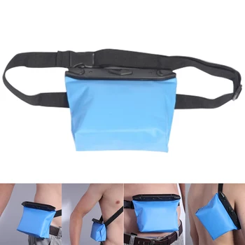 

Practical Sports Large Capacity Waterproof Pouch Diving Swimming Phone Pocket Outdoor PVC Portable Adjustable Strap Waist Bag