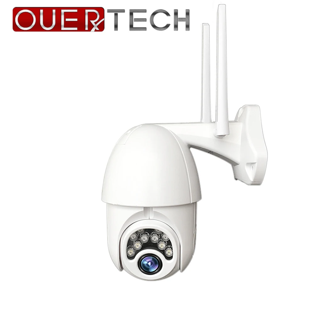 OUERTECH, 1080 P, PTZ, IP камера, уличная, Wifi, скорость, беспроводная, купольная, Wifi, камера безопасности, панорамирование, 2 МП, сеть видеонаблюдения, V380