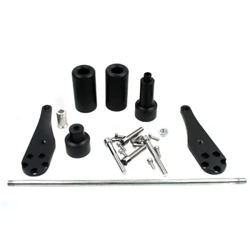 

Anti Exhaust Crash Frame Sliders Falling Collision Protector for Kawasaki ZX10R 2006 2007 Motorcycle Black Full Set