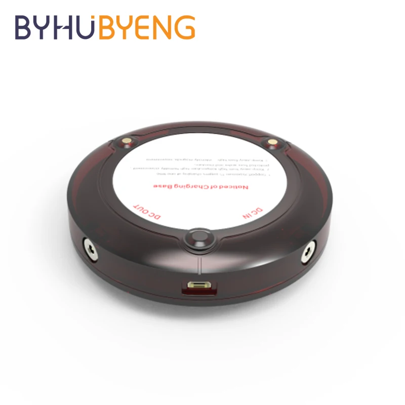 

BYHUBYENG Coast Pager Charging Base Buzzer Restaurant Wireless Vibration Transmitter Calling System Paging Catering Equipment