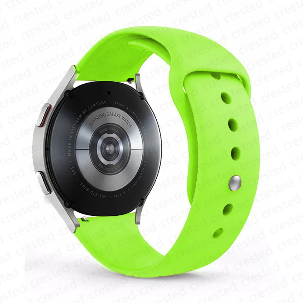 Versatile Silicone Smartwatch Strap - 20mm/22mm Band