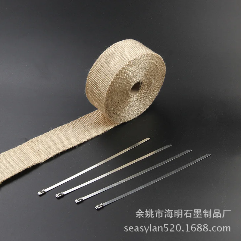 

Ningbo Manufacturers Supply Insulation Insulated Anti-Winding Musa Basjoo with Musa Basjoo Cloth Beige High Temperature Smoke Fr