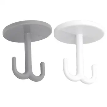 

10pcs Free Punching Vertical Hook Door Wall Hanging Load-Bearing Suction Cup Hook Strong Adhesive Stickers Bathroom Accessories