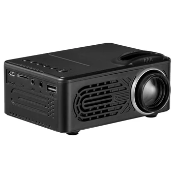 

814 Mini Portable Home Entertainment Projector Supports 1080P Hd Mobile Phone Connection Projector US Plug