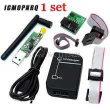 Cc2531 zigbee emulador cc-debugger, programador usb cc2540 cc2531 sniffer com antena bluetooth, módulo, conector e baixador de cabo