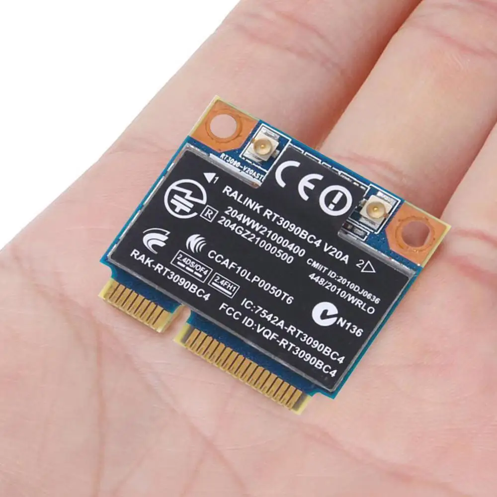 Ralink RT3090BC4 Половина мини PCI-e беспроводной WLAN Bluetooth 4,0 беспроволочная карта SPS 602992-001 для hp CQ42 CQ62 4320S 4420S 4720S