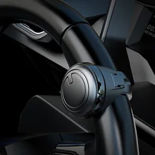 Zwart Stuurwiel Spinner Knop Auto Accessoires Metalen Lager Hand Control Universal Fit Power Handvat 360 Graden Rotatie