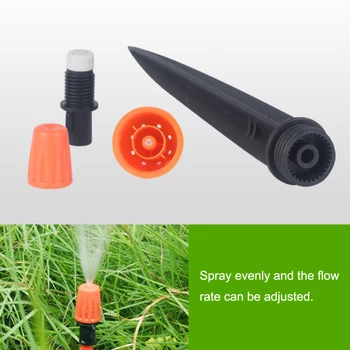 

25pcs Automatic Drip Irrigation System Adjustable Drip Watering System for Garden Greenhouse Flower Bed