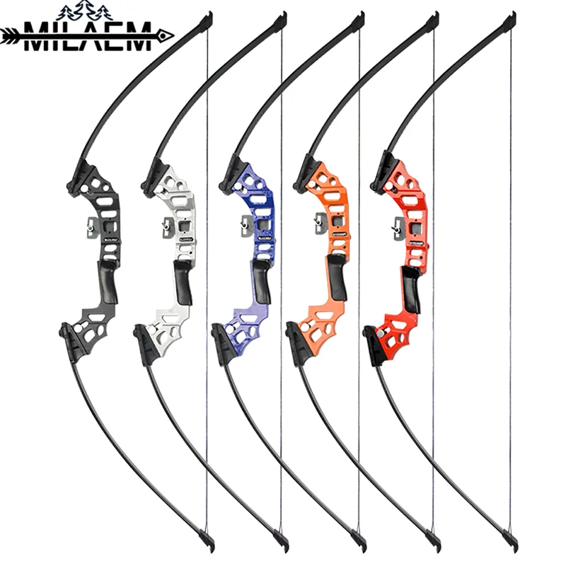

60inch Archery Recurve Straight Bow Takedown Bow Aluminum-magnesium alloy Bow Handle Fishing Hunting Shooting Accessories