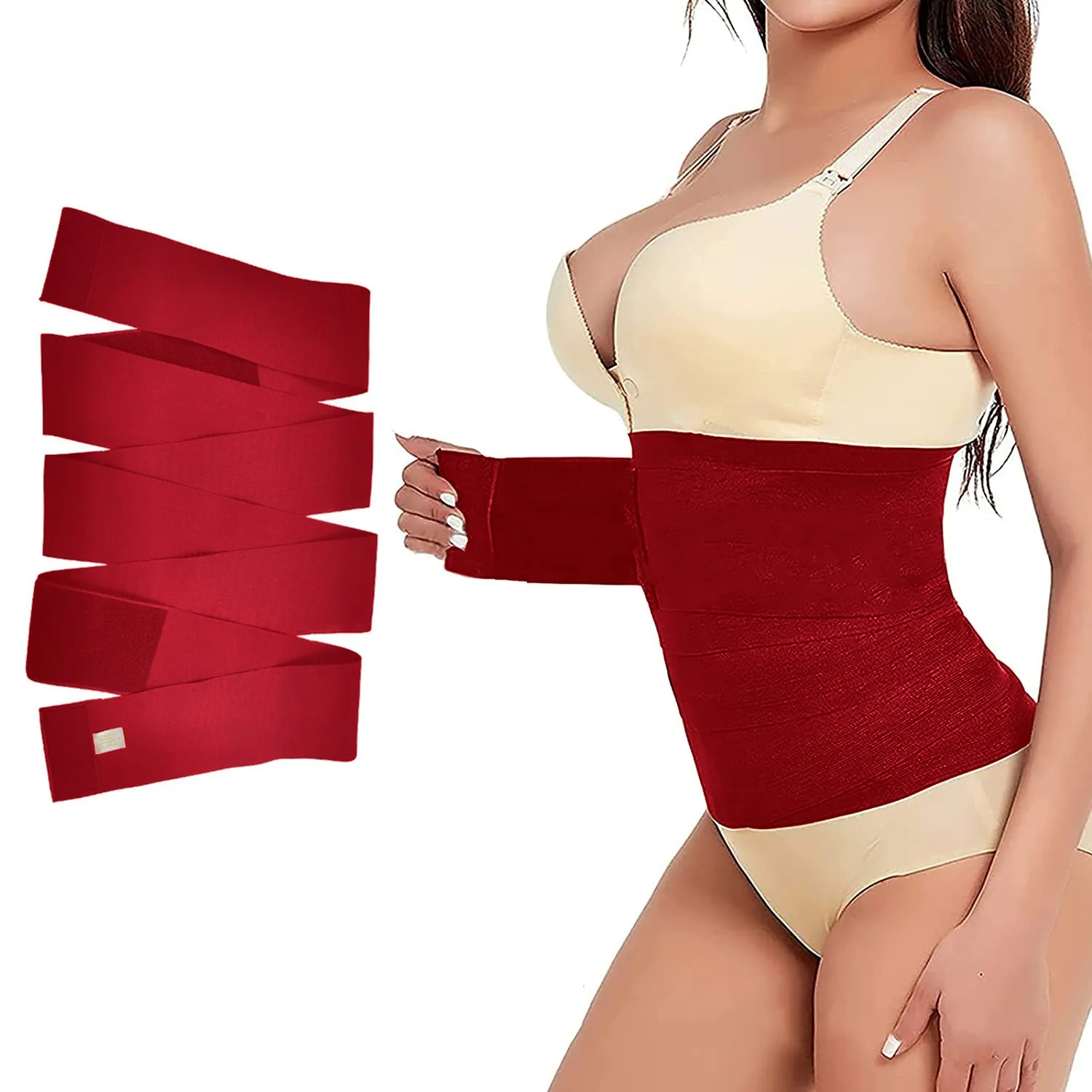 Switch Me-Faja para Moldear la Cintura para Mujer, Cinturón Adelgazante,  Bandas Elásticas para Moldear el Abdomen - AliExpress