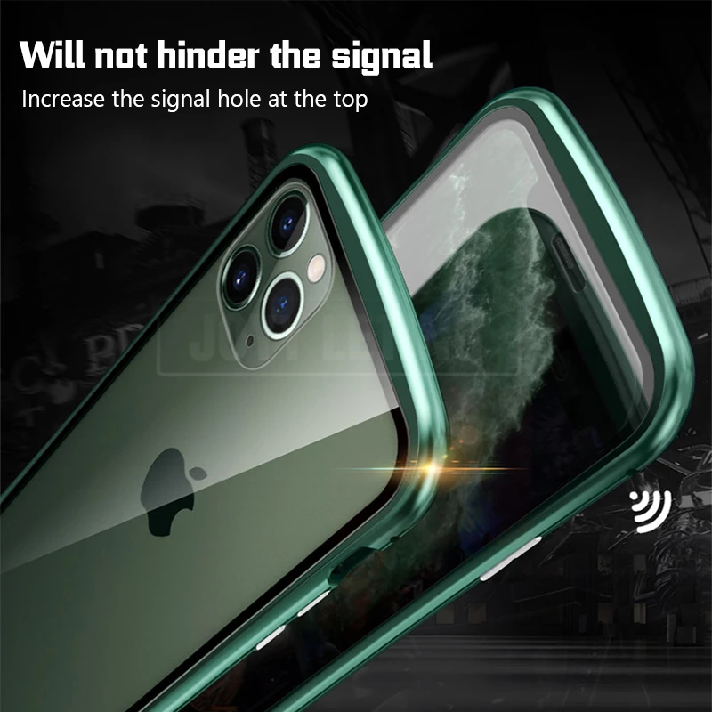 Полный корпус защитный чехол для телефона iPhone 11 Pro максимальный чехол 360 магнитный чехол для iPhone 11 Pro чехол противоударный бронированный чехол