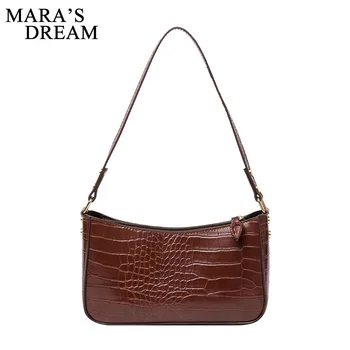 

Crocodile Pattern Shoulder Bag Korean Temperament Small Bag 2020 New Casual Underarm Bag Messenger Bag Handbag Female