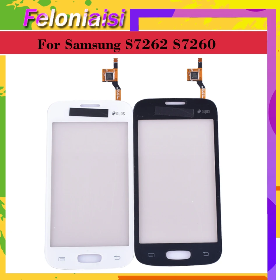 S7262 для samsung Galaxy Star Pro S7262 GT-S7262 S7260 GT-S7260 сенсорный экран дигитайзер сенсор Переднее стекло объектив