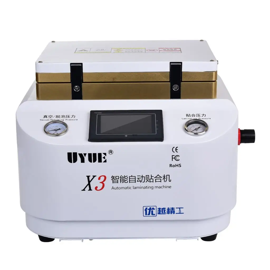 

UYUE 110/220V Automatic Laminator Machine For LCD Refurbish OCA Vacuum Laminating Machine Screen Repair Machine X3