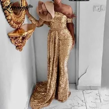 Специальный дизайн Блестки вечернее платье из перьев африканские вечерние платья женская одежда Арабская, Дубай Длинные платья русалка выпускного вечера