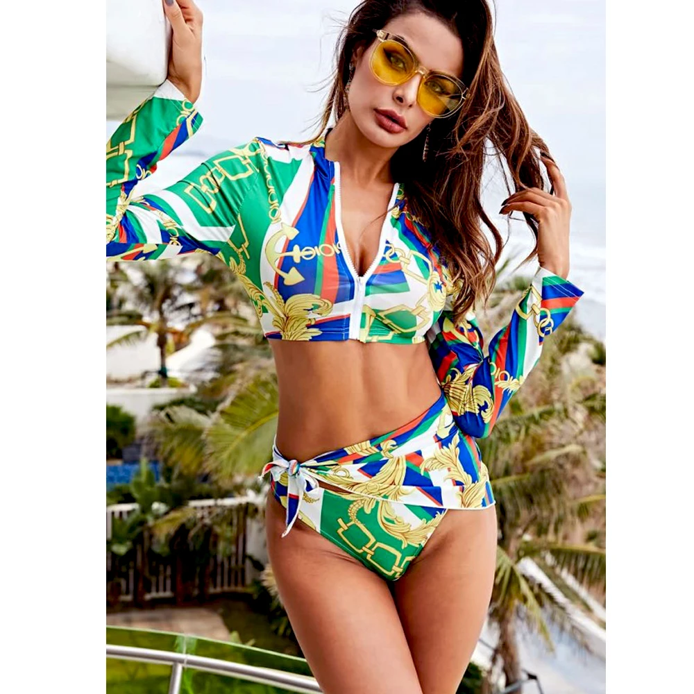 ladies high waist bikini