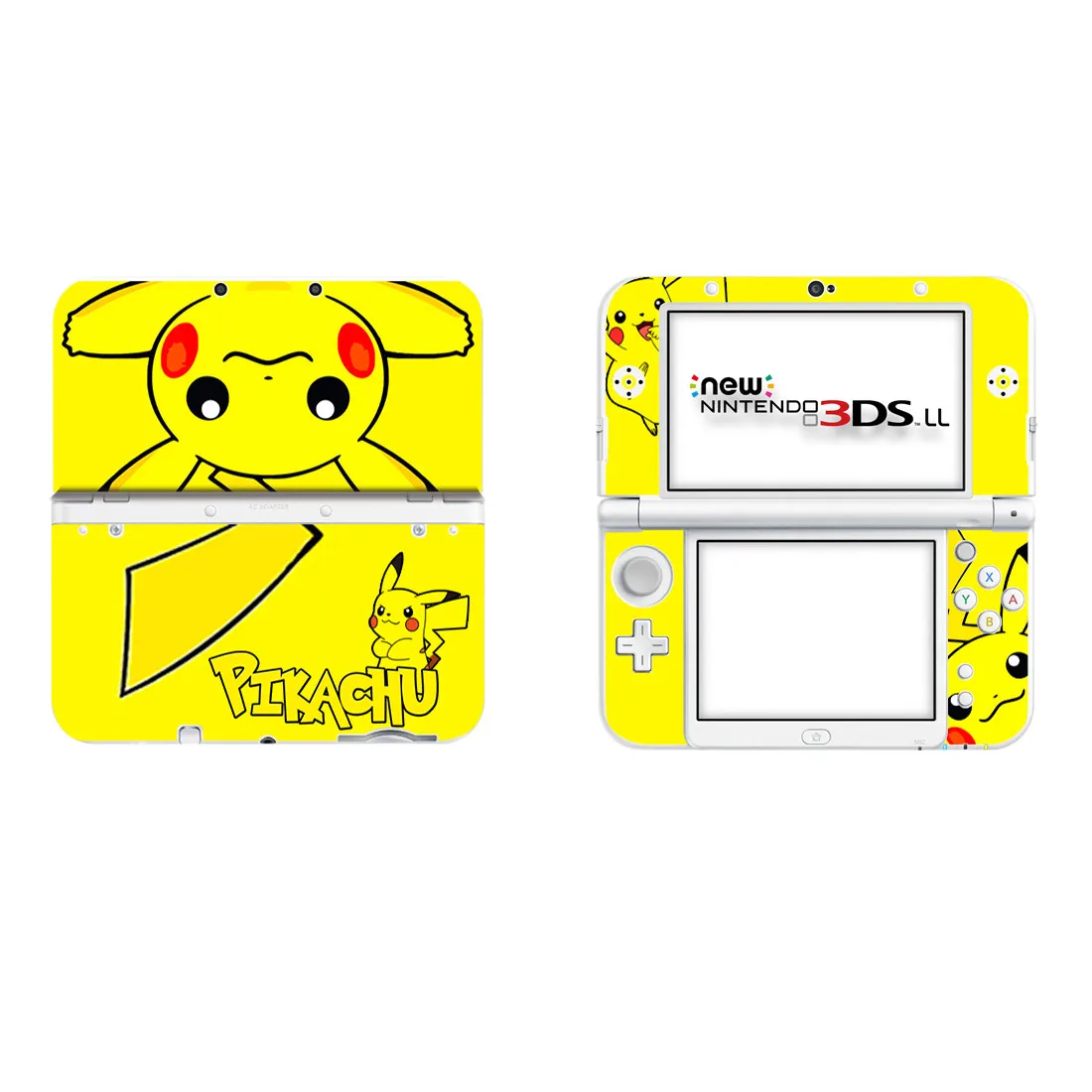 Pokemon Go Пикачу полное покрытие наклейка Кожа Наклейка для NEW 3DS XL Скины Наклейка s для NEW 3DS LL виниловая Защитная Наклейка