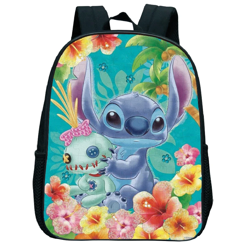 Kawaii Stitch, Рюкзак, Сумка с популярным рисунком, рюкзак для детей, школьная сумка для малышей, повседневный рюкзак для детей дошкольного возраста