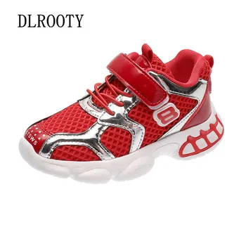 

New Sport Children Shoes Kids Boys Girls Sneakers Spring Summer Net Mesh Breathable Casual Shoes Flat Running Shoe For Kids