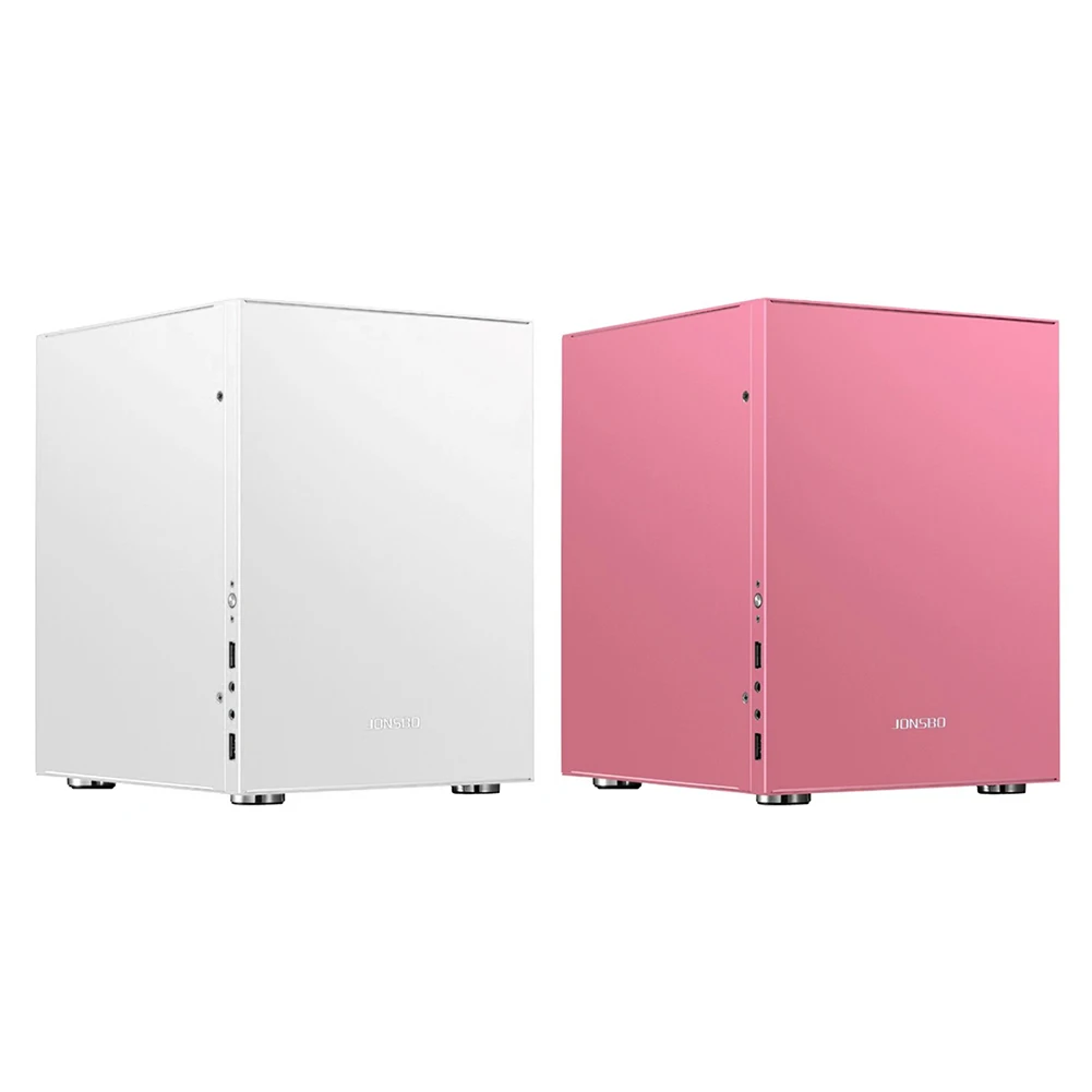 Алюминиевый Чехол Jonsbo C2 для мини-компьютера ITX Micro-ATX небольшой настольный корпус