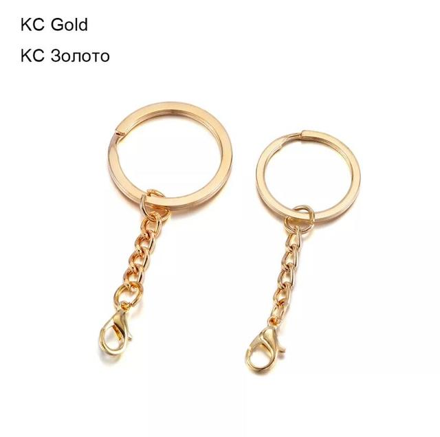 28 30mm Screw Eye Pin Key Chain Key Ring keychain Bronze Gold Keyrings Split Rings With Screw Pin Jewelry Making