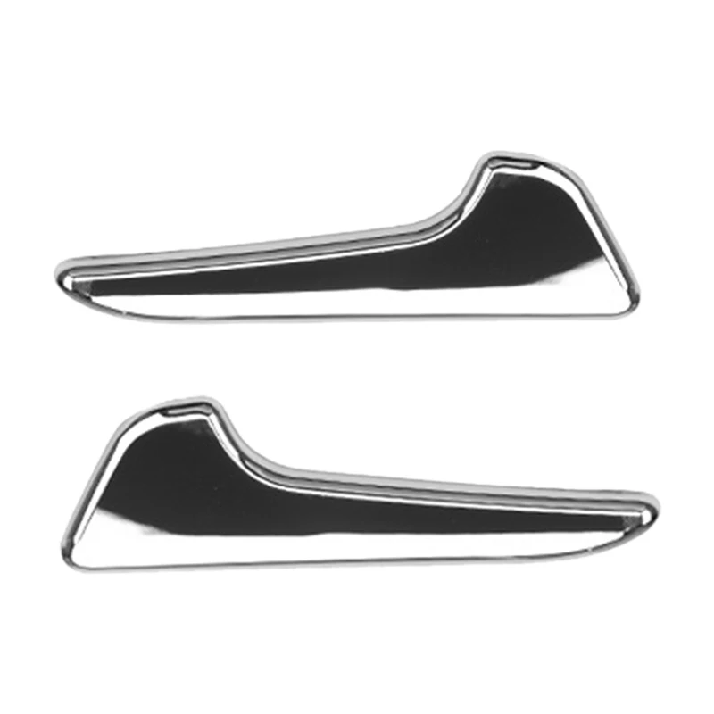 Car Chrome Plated Interior Door Handle Silver Door Handle Repair Kit