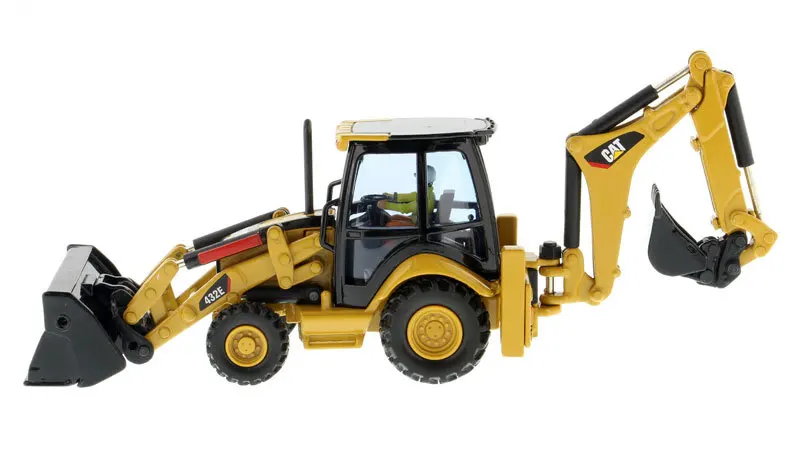 

DM New Style Carter Engineering Vehicle CAT 432e 1: 50 Dig Loader Model Alloy Toy Car 85149c